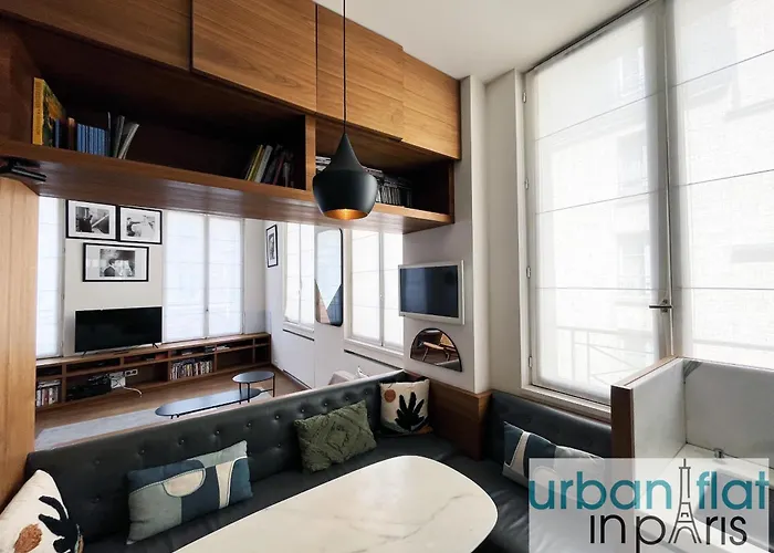 Apartament Urban Flat 155 - Luxury 2 Bedroom Flat In Paryż